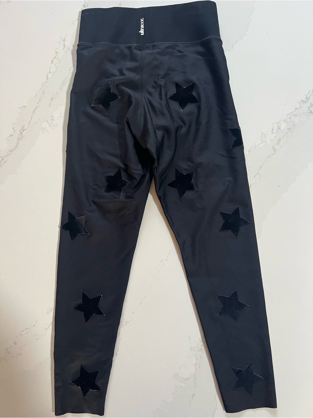 ultracor Black Star-Appliqué Leggings